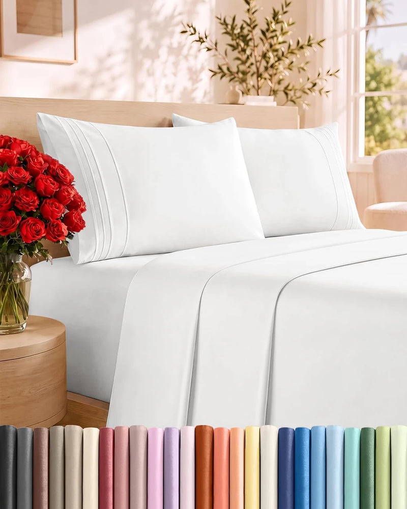 Breathable Microfiber Bed Sheet Set