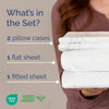 Breathable Microfiber Bed Sheet Set