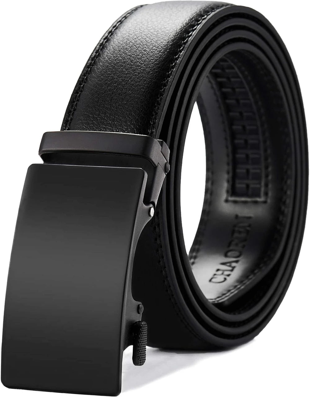Chaoren Mens Leather Ratchet Belt