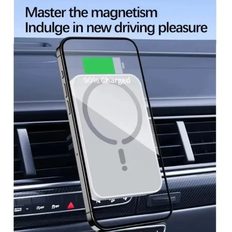 Magnetic Car Wireless Charger Phone Mount