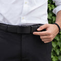 Chaoren Mens Leather Ratchet Belt
